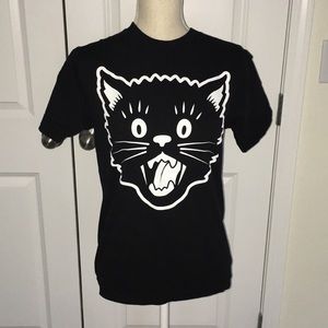 Black Cat Decal Shirt